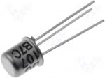 BC107B-CDI Транзистор: NPN; биполярен; 45V; 200mA; 0,2/0,75W; TO18; 10dB